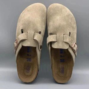 Birkenstock Boston Clog Taupe